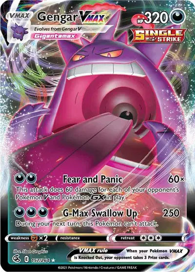 Gengar VMAX (157/264) Fusion Strike