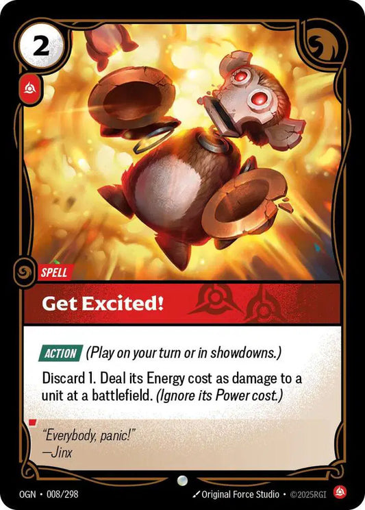 Get Excited! - Common (8/298) Riftbound Origins