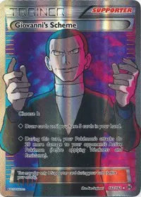 Giovanni's Scheme (Full Art) Ultra Rare 162 BREAKthrough