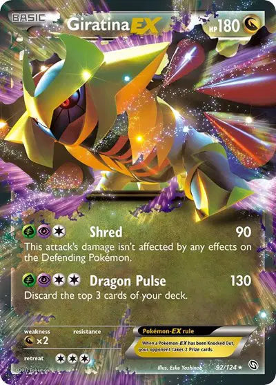Giratina EX (92/124) Dragons Exalted