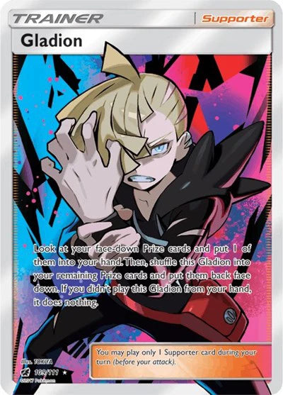Gladion (Full Art) (109/111) Crimson Invasion