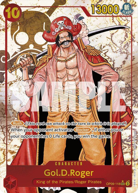 Gol.D.Roger (SEC)(OP09-118) Emperors in the New World - Near mint-mint (NM-MT)