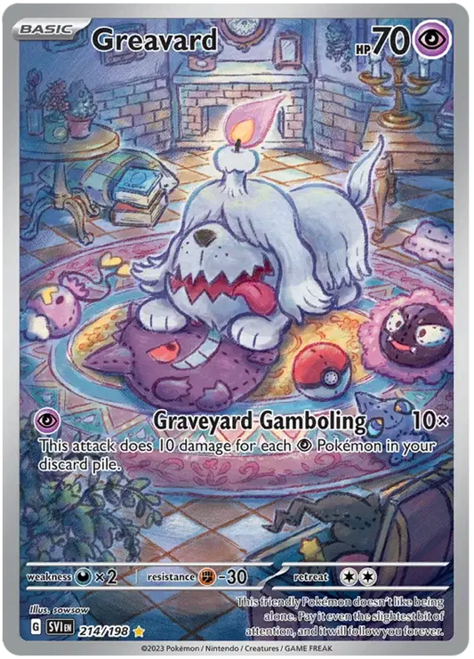 Greavard (214/198) Scarlet & Violet Base Set