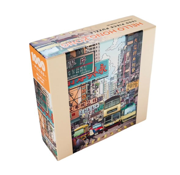 Hello Hong Kong 1000 Piece Puzzles - Arcadia Puzzles