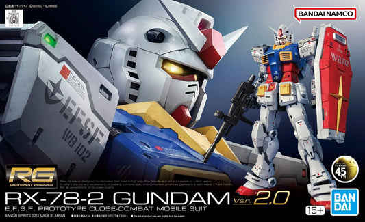 Bandai Hobby RG 1/144 RX-78-2 GUNDAM Ver.2.0