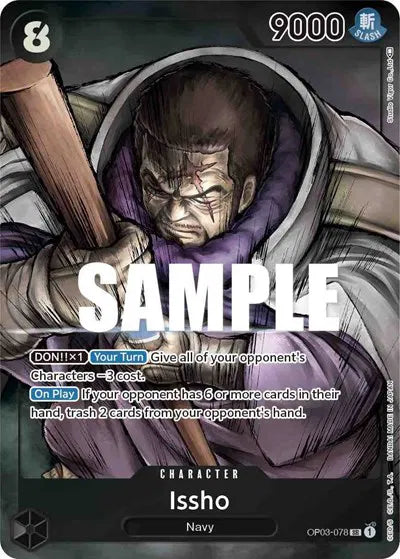 Issho (Alternate Art)(OP03-078) Pillars of Strength