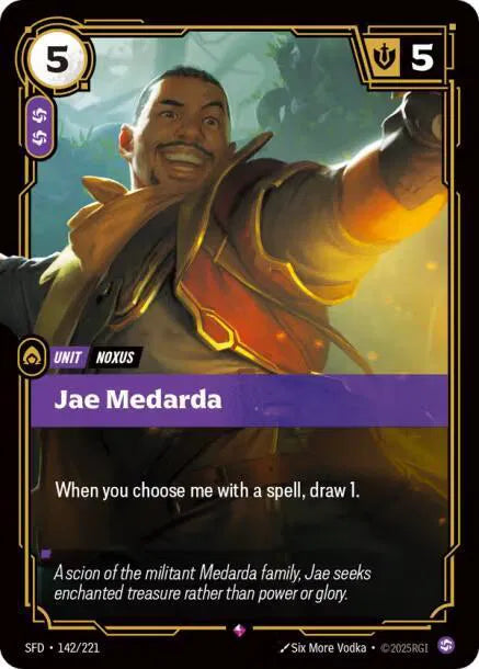 Jae Medarda Spiritforged Rare • 142/221 Foil