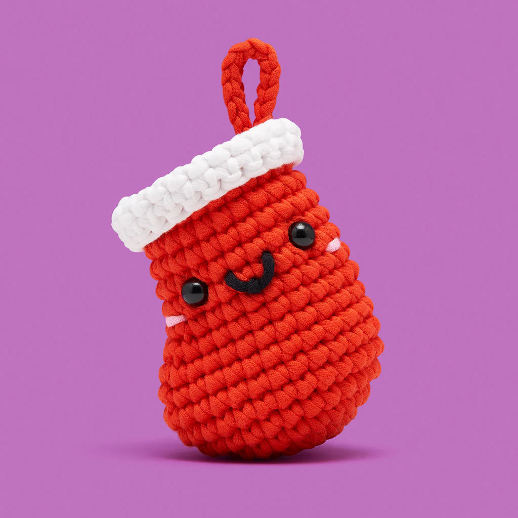 The Woobles: Janus the Stocking [Learn to Crochet Kit For Beginners]