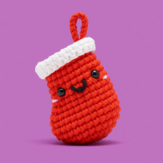 The Woobles: Janus the Stocking [Learn to Crochet Kit For Beginners]