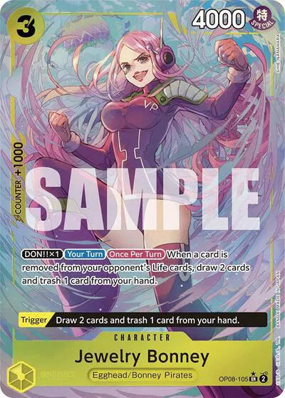 Jewelry Bonney(Parallel)(OP08-105) Two Legends