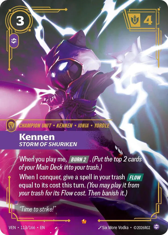 Kennen, Storm of Shuriken Vendetta Epic 113/166
