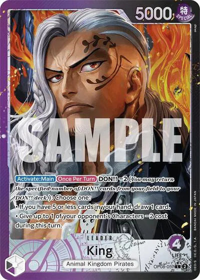 King (Leader) (Parallel)(OP08-057) Two Legends