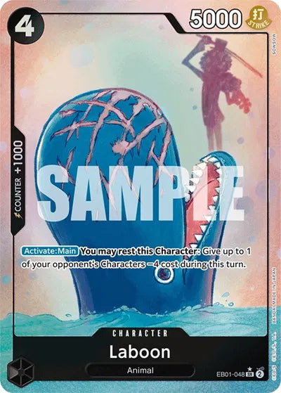 Laboon(Alternate Art)(EB01-048) Extra Booster Memorial Collection