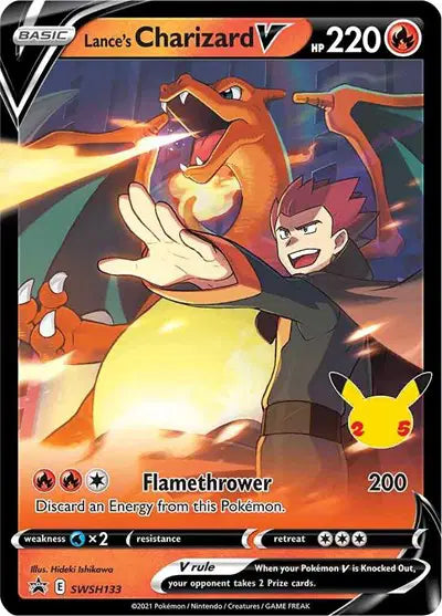 Lance's Charizard V (SWSH133) Sword & Shield Promo