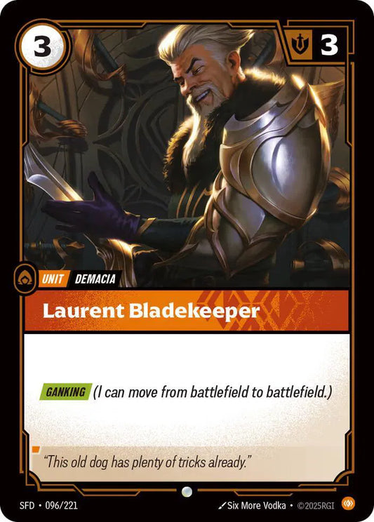 Laurent Bladekeeper Spiritforged Common • 096/221 Normal