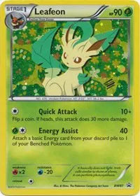 Leafeon (BW87) Holo Rare Black and White Promos