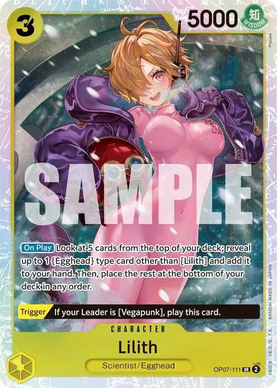 Lilith(SR)(OP07-111) 500 Years in the Future