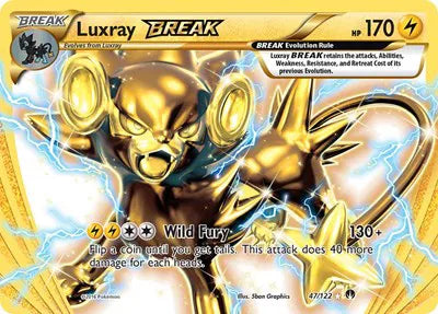 Luxray BREAK BREAKpoint Rare (47/122)