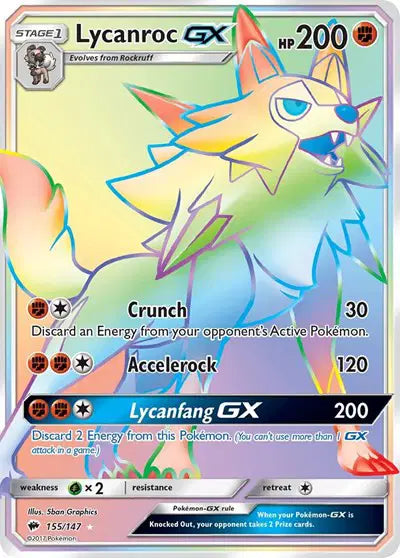 Lycanroc GX (Secret)  155/147