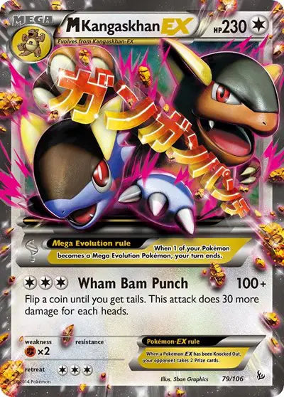 M Kangaskhan EX (79/106) Flashfire