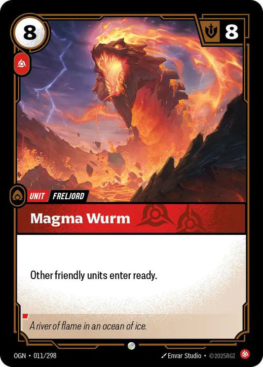 Magma Wurm - Common (11/298) Riftbound Origins