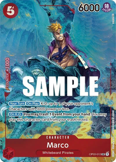 Marco (Alternate Art)(OP03-013) Pillars of Strength