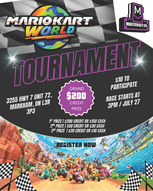 MARIOKART WORLD TOURNAMENT TICKET ADMISSION (1)