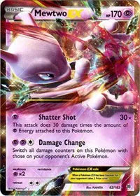 Mewtwo EX (62) Ultra Rare 62 BREAKthrough