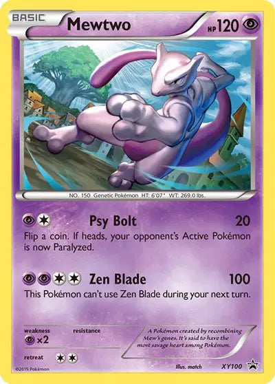 Mewtwo  Promo XY100