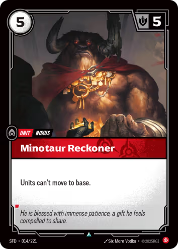 Minotaur Reckoner SFD-014/221