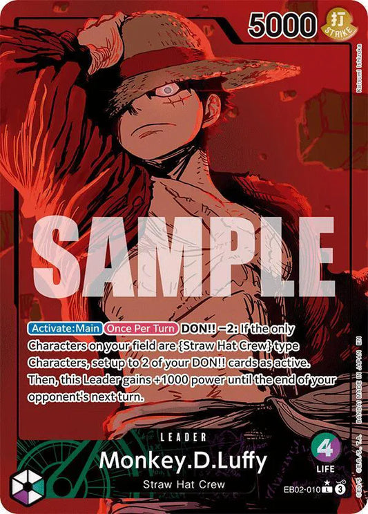 Monkey.D.Luffy(Alternate)(Leader)(EB02-010) Extra Booster: Anime 25th Collection
