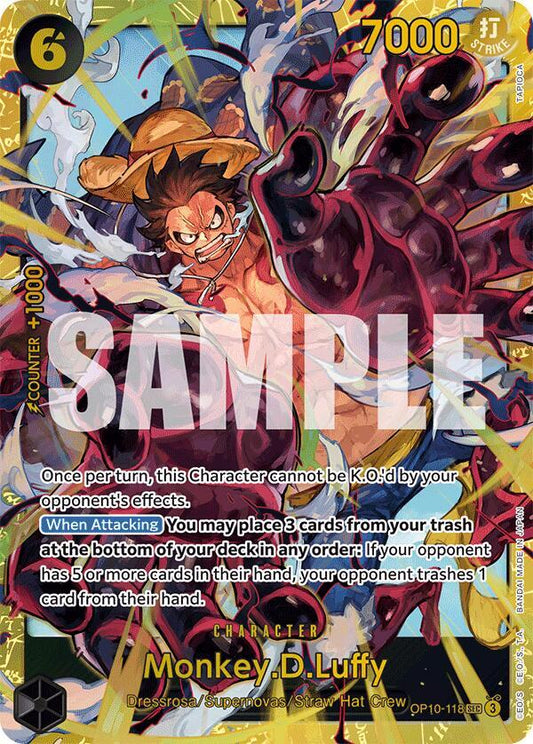 Monkey.D.Luffy (118) (SEC) (OP10-118) Royal Blood
