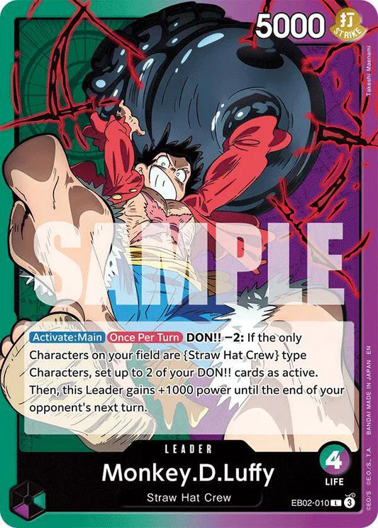 Monkey.D.Luffy(Leader)(EB02-010) Extra Booster: Anime 25th Collection
