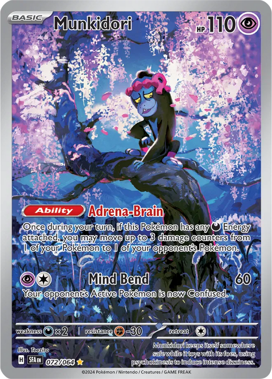 Munkidori Illustration Rare 072/064 Shrouded Fable