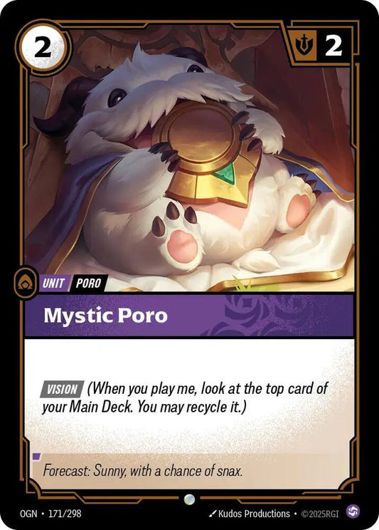Mystic Poro - Common (171/298) Riftbound Origins