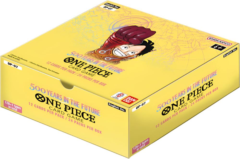 ONE PIECE Card Game: 500 YEARS IN THE FUTURE OP-07 Booster Box