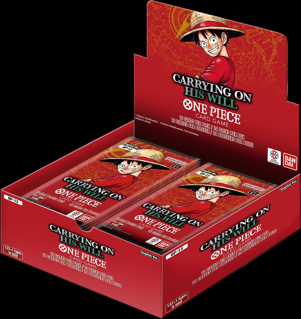 [PRE-ORDER] ONE PIECE Card Game: OP-13 Carrying On His Will Booster Box