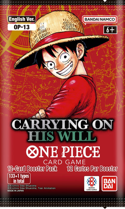 [PRE-ORDER] ONE PIECE Card Game: OP-13 Carrying On His Will Booster Box