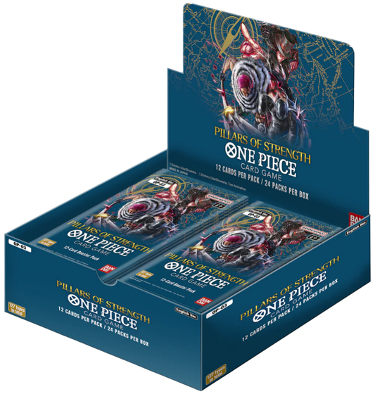 ONE PIECE Card Game: PILLARS OF STRENGTH OP-03 Booster Box