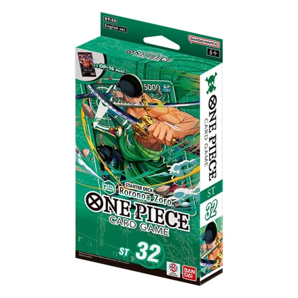 One Piece Card Game - Starter Deck - ST32 GREEN Roronoa Zoro