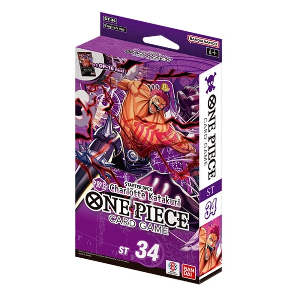 One Piece Card Game - Starter Deck - ST34 PURPLE Katakuri