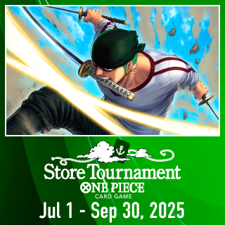 One Piece TCG Store Tournament [July - September]