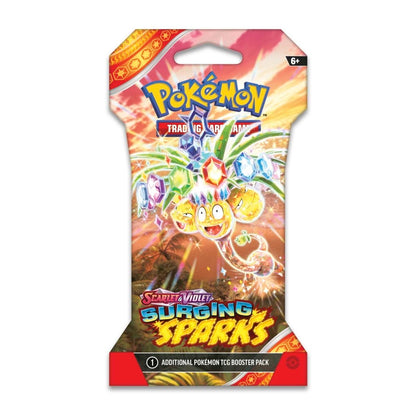 Scarlet & Violet-Surging Sparks Sleeved Booster Pack (10 Cards) x 10