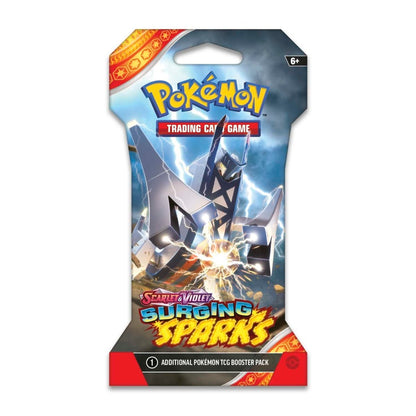 Scarlet & Violet-Surging Sparks Sleeved Booster Pack (10 Cards) x 10
