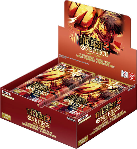 ONE PIECE Card Game: PRB-02 THE BEST PREMIUM BOOSTER VOLUME 2