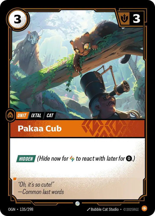 Pakaa Cub - Common (135/298) Riftbound Origins