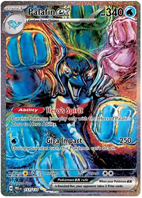 Palafin ex 151/131 Prismatic Evolutions