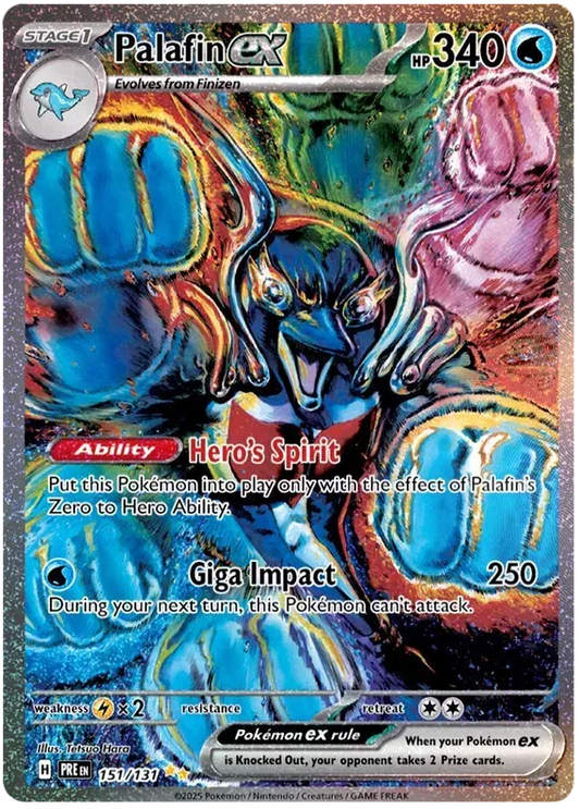 Palafin ex 151/131 Prismatic Evolutions