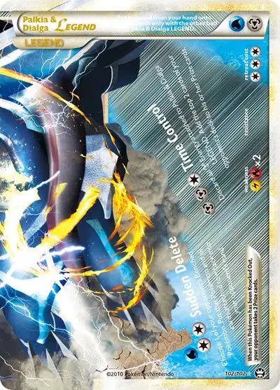 Palkia & Dialga Legend (Bottom)(102/102) Triumphant