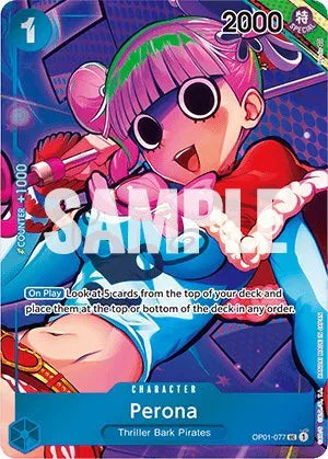 Perona (Box Topper) (OP01-077) Romance Dawn